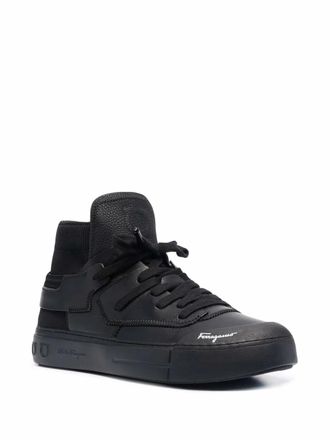 Ferragamo Devin Parker Sneaker - Black