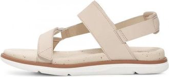 Teva Womens Teva Madera 1152570 Sandals Beige Leather Open Toe Slingback HAWK1424