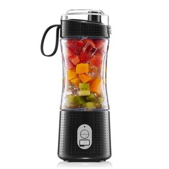 OEM Batidora El&eacute;ctrica Port&aacute;til, Extractor De Zumo Individual, Con Bater&iacute;a Recargable Usb De 4000 Mah Para Batidos Y Malteadas (negra)