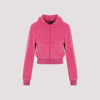 Balenciaga Fuchsia Chenille Sweatshirt