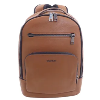 Coach Brown Leather Backpack (Pre-Owned)