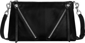 Rebecca Minkoff Kit Leather Crossbody Bag in Black at Nordstrom Rack