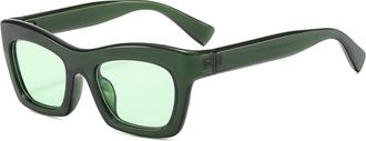 Generic Mens And Womens Outdoor Driving Vacation Sunglasses(Green)