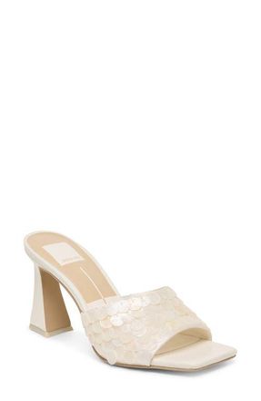 Dolce Vita Nandy Confetti Sandal in Ivory Sequin at Nordstrom, Size 5.5