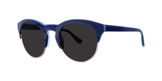 Kensie Round About Denim Mens Sunglasses Blue Size 50