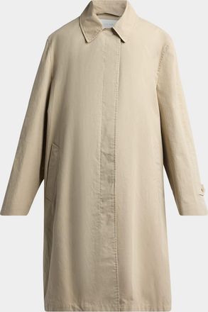 The Row Dayton Single-Breasted Car Coat