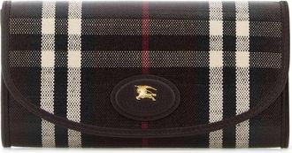 Burberry Printed Canvas Wallet