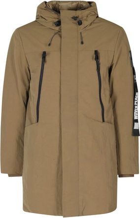 Outhere Soilmark Giaccone Parka Lungo - Coats - Hombre - Marr&oacute;n - XL