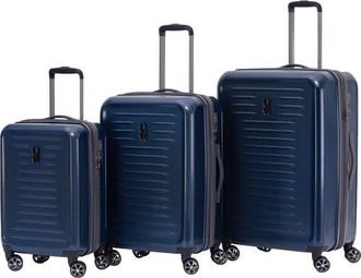 Spyder Rails 3 Piece Luggage Set in Carbon Blue at Nordstrom