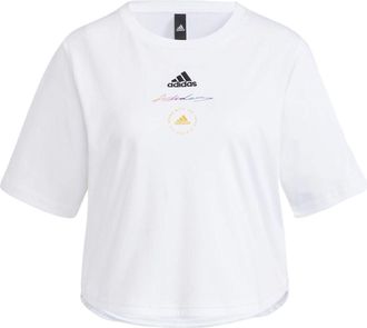 adidas (WMNS) adidas UST T-Shirt Asia Sizing White Black HE9983