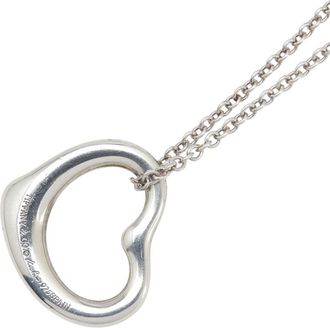 Tiffany & Co. Open Heart 925 Necklace (Pre-Owned)