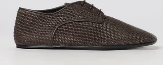 Emporio Armani Derby in rafia crochet