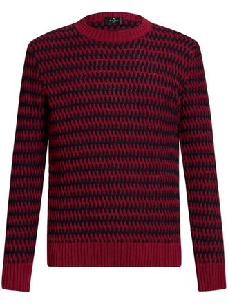 Etro Wollen trui - Rood