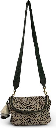 Kempton & Co. Cutout Windbourne Mini Bag In Chalk Olive