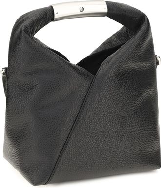Maison Margiela Womens Handbag Japanese Mini Black Leather Calf Shoulder Bags