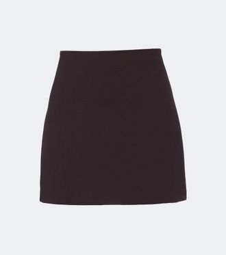 Wolford Minifalda Midnight Grace de jersey