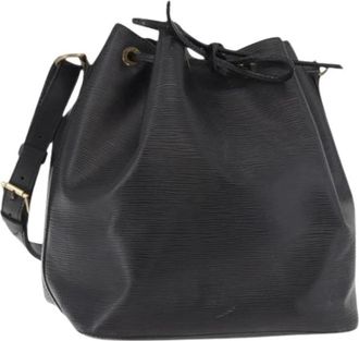 Louis Vuitton Pre-owned Petit Noe Schoudertas - Dames - Vintage Tas - Zwart - ONE Size - Leer - Vintage