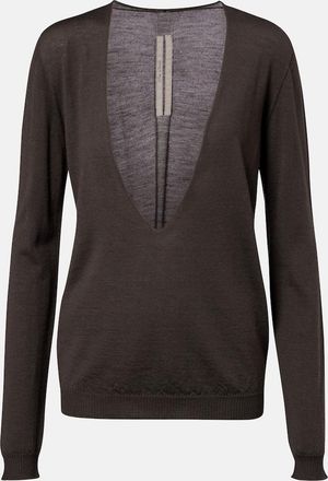 Rick Owens Pullover Extreme in lana vergine