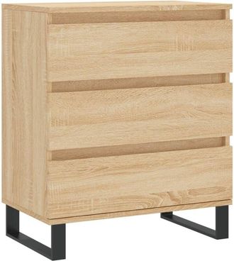 vidaXL Sideboard Sonoma Oak 60x35x70 cm Engineered Wood Vidaxl