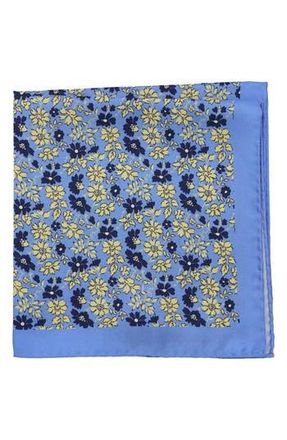 Ben Sherman Floral Pocket Square in Blue at Nordstrom Rack