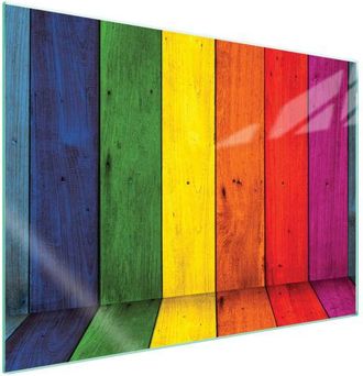 OEM Placa Protectora De Vidrio Para Estufa 70x52 Coloreada