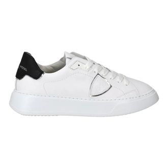Philippe Model Sneakers, female, White, Size: 10 US Temple Low-top Sneakers
