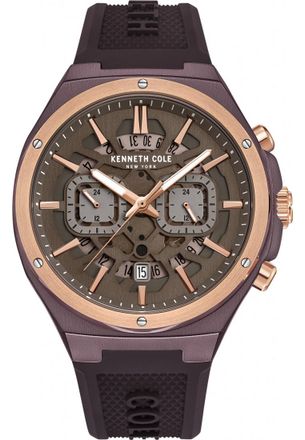 Kenneth Cole KCWGQ2235002 Mens Classic Watch - Purple - One Size