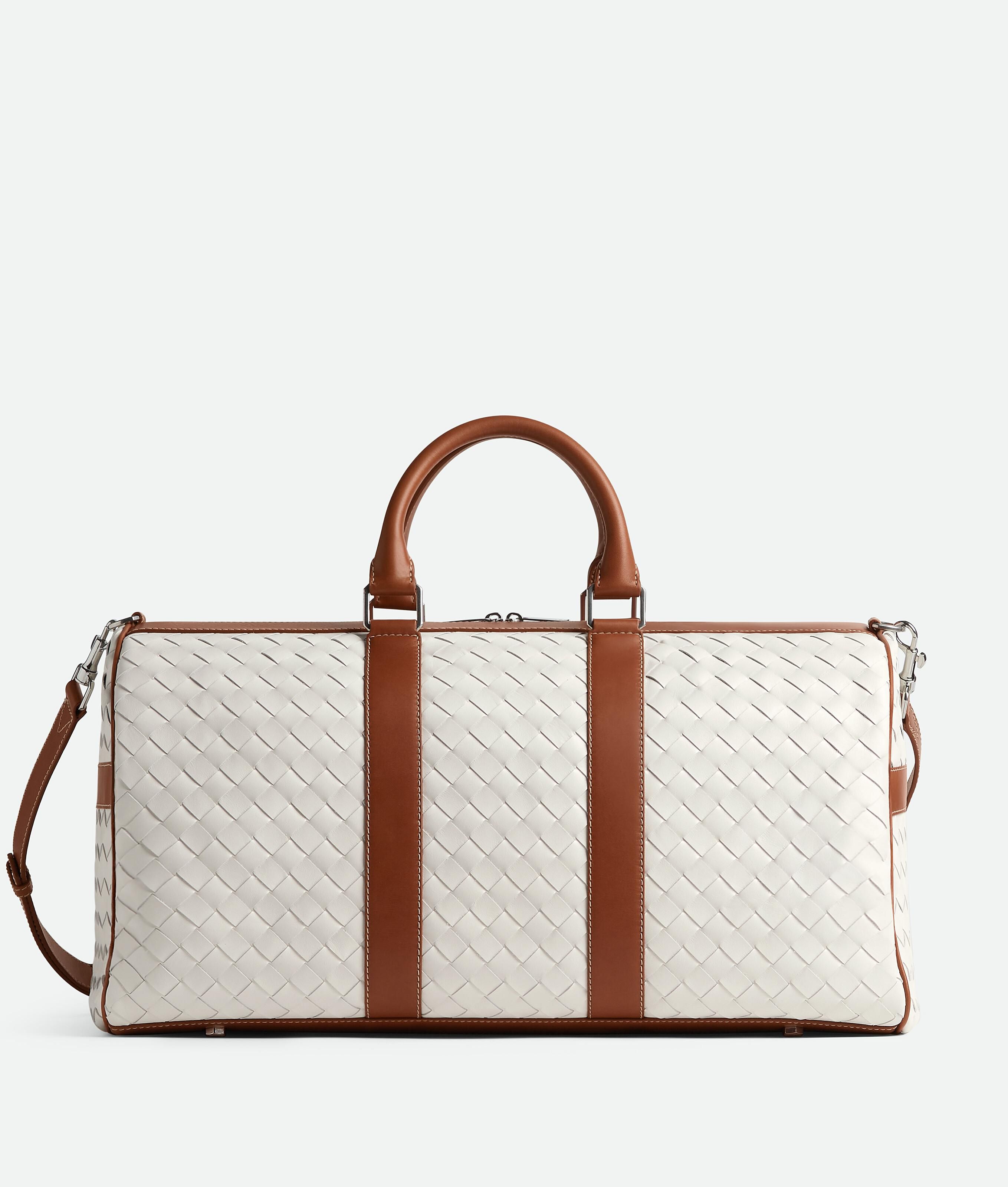 トートバッグ BOTTEGA VENETA | Jacquard terry and canvas duffle bag Bottega Veneta - Jacquard terry and canvas duffle bag