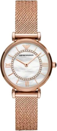 Armani Quartz Watch Ar 11320 - Dames - Horloges - Roze - ONE Size - Accessoires