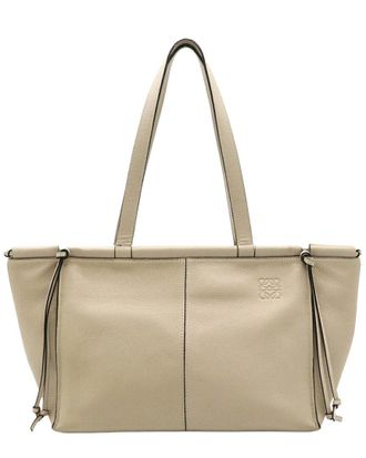Loewe Beige Leather Cushion Small Tote (Authentic Pre-Loved)