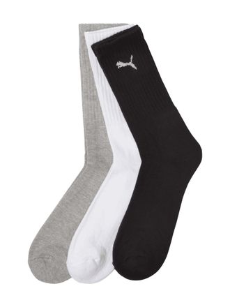Puma Sportsocken im 3er-Pack in Weiss, Größe 35/38