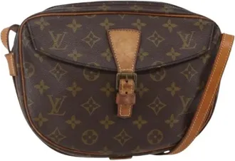 Louis Vuitton Vintage, unisex, Bruin, ONE Size, Pre-owned Canvas Cross Body Bag