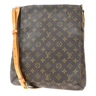 Louis Vuitton Musette Salsa Monogram Canvas Brown Canvas Handbag (Pre-Owned)