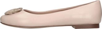 Emanuelle Vee Beige - Dames - Ballerinas - Beige - 38 EU - Leer - Schoenen