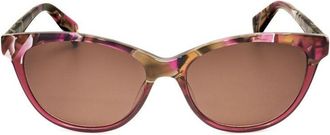 Christian Lacroix Ladies Red Cat Eye Sunglasses CLS1095-070-2