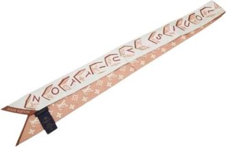 Louis Vuitton Pre-owned Scarves, female, Multicolor, Size: ONE SIZE Pre-owned Vintage Silk Scarf