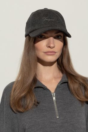 Jacquemus Wool Beanie, Unisex, Grey