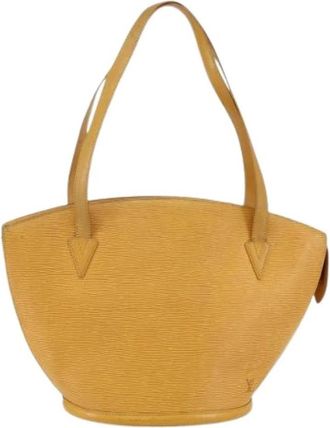 Louis Vuitton Pre-owned Vintage Schoudertas - Dames - Vintage Schoudertas - Geel - ONE Size - Leer - Vintage