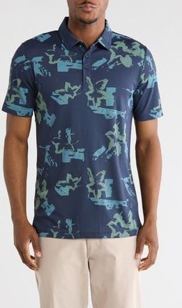 Travis Mathew Favorite Hello No Lo Cotton Blend Polo in Total Eclipse at Nordstrom Rack, Size Xx-Large