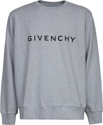 Givenchy Gray Cotton Mens Sweatshirt