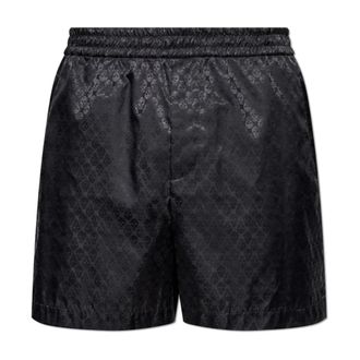 Alexander McQueen Heren, Korte broeken, Zwart, Maat: XL Polyamide