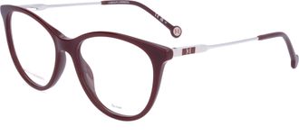 Carolina Herrera Womens 53 mm Burgundy Eyeglasses