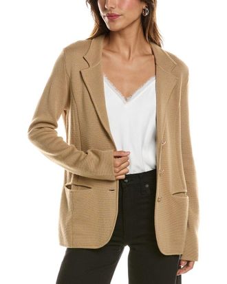 Bruno Magli Wool-Blend Sweater Blazer