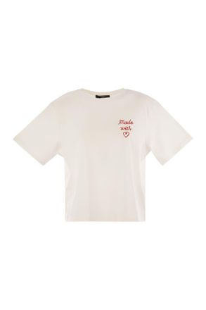 Max Mara Acline - Printed Organic Cotton T-Shirt