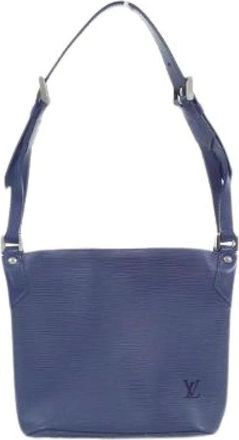 Louis Vuitton Pre-owned Shoulder Bags, female, Blue, Size: ONE SIZE Pre-owned Epi Mandara Shoulder Bag