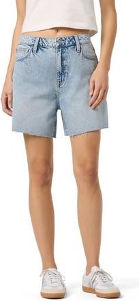 Hudson Relaxed Raw Hem Denim Shorts in Rhone at Nordstrom Rack, Size 24