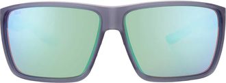 Costa RINCON II Green Mirror Polarized Glass Square Mens Sunglasses 6S9121 912108 64