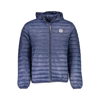 North Sails Hooded Jacket - Heren - Winterjassen - Blauw - XL - Jassen