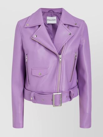 Stand Studio leather jacket