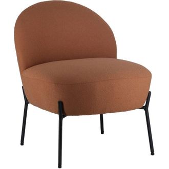 Happy Garden Poltrona in tessuto loop color ruggine helmi